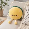 Cute Katon Burger shaped plush toy, soft and adorable pillow, children's toy gift details Picture